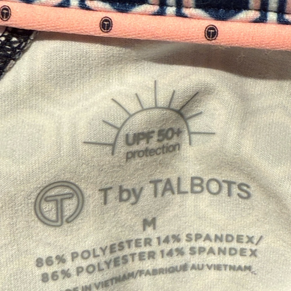 Talbots’s On The Move Half Zip Geo Dot Size Medium - Picture 5 of 5